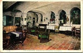 Vtg Postcard 1920s Riverside California CA Mission Inn Refectorio - Unused UNP - $6.88