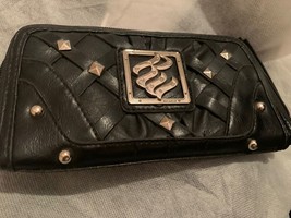 NWOT Rocawear Black Studded Wallet - £11.44 GBP