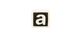 Emarvanay Jewelry Interchangeable Magnetic Enamel Charm Letter A - $17.00
