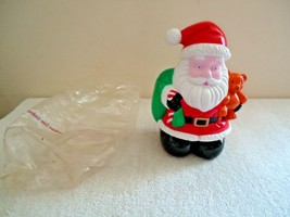 Vintage  &quot; NOS &quot; Plastic Indoor / Outdoor Santa For Decoration &quot; GREAT ITEM &quot; - £22.15 GBP