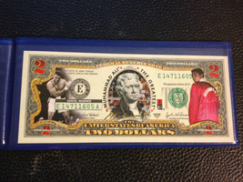 Boxing Legend MUHAMMAD ALI The Greatest Legal Tender USA $2 Dollar Bill * - £14.78 GBP