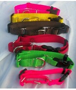 Martingale Collar With Buckle Greyhound Style 3 Size Handmade USA - $17.58 CAD