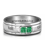 Class Ring| Graduation Ring semi-fine jewelry for woman - £100.24 GBP