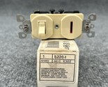 Leviton 5226-I Duplex Style Single-Pole Combination Switch 15A 120V New - $12.37