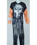 Punisher Mens Medium Large Lounge Outfit Costume 1 pc Bodysuit NEW Pajam... - £27.23 GBP