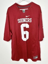 Oklahoma Sooners Nike Team Football Jersey #6 Baker Mayfield XXL Red NEW  - $69.25