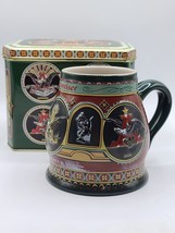 VINTAGE 1994 Budweiser Historical A &amp; Eagle Series 1900 Edition Beer Stein &amp; Tin - £14.92 GBP