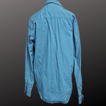 Cinch Mens Teal Long Sleeve Western Show Shirt Size Medium Pre-Loved+ image 7