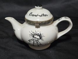 Vintage BAUM BROS Mini MARCI Keepsake Teapot - Grandmother&#39;s Love Treasu... - $12.98