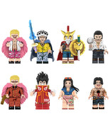 8pcs Anime Heroes Minifigure Set One Piece Collectible Toys - $28.26 CAD