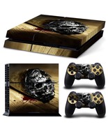 For PS4 1st Gen Console &amp; 2 Controllers Skull Horror Vinyl Skin Decal  - $202.03 MXN