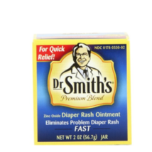 Dr. Smiths Premium Blend Diaper Rash Ointment 2 Oz Fast Relief For Diape... - $34.99