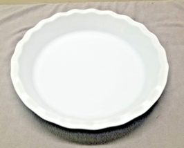 Emile Henry France White Ruffle Baking Dish 30cm 12 Inch (A10) - $24.75