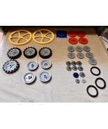 K&#39;NEX Building Toys Bulk Lot Parts 35pc Wheels &amp; Gears Knex 238K - $26.74 CAD