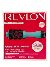 NOB NEW &amp; IMPROVED REVLON SALON ONE STEP VOLUMIZER HAIR 1.0 TURQUOISE - $29.99