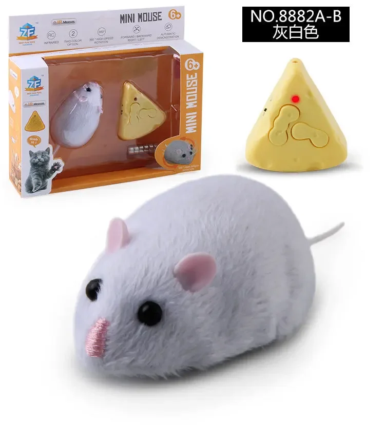 Simulation Infrared Electric Prank Jokes Remote Control Mouse Model Rc Animals - £19.38 GBP