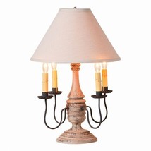 Jamestown Table Lamp in Hartford Buttermilk with Linen Shade - £335.39 GBP