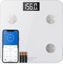 Active Era Digital Bathroom Bluetooth Scales Weight And Body Fat - Fit T... - $37.95