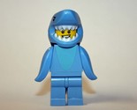Shark suit Boy cartoon Custom Minifigure - $4.30