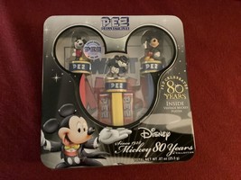 Vintage PEZ Disney MickieMouse 80 Years Collector Tin MIB - £6.60 GBP