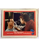 Autographed original 11&quot; x 14&quot; color lobby card for the 1960 film The Ap... - $545.96 CAD