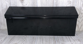 Wall Mount Mail Box Black Heavy Duty Galvanized Steel Rust Resist Mailbo... - $23.76