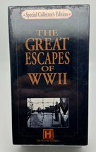Great Escapes of World War II (VHS, 1997, 2-Tape Set) BRAND NEW SEALED!! - £5.91 GBP