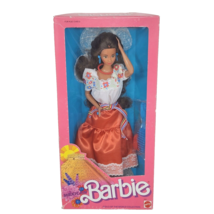 Vintage 1988 Mexican Barbie Dolls Of The World # 1917 Mattel New In Original Box - $56.05