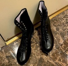 Vintage Ice Skating Skates (Black) Size 9 - $45.82