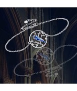 Blue Jay Bird Bracelet For Women Sterling Silver Charm Bracelet - $149.69 CAD