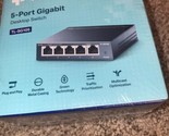 TP-Link TL-SG105 5-Port Gigabit Desktop Switch - Brand new sealed - $16.00