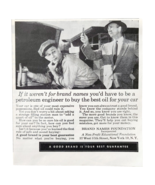 1955 Brand Names Motor Oil Advertisement Vintage Automobilia Department ... - $28.05 CAD