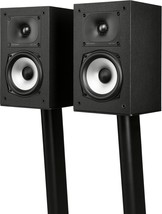 Polk Audio - Monitor XT15 Bookshelf Speaker Pair - Midnight Black - £293.39 GBP