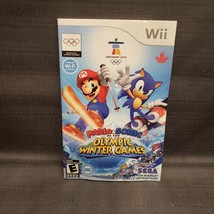 Instruction Manuals ONLY!!!  Nintendo Wii Mario &amp; Sonic Olympic Winter Games - £5.56 GBP