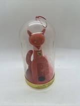 Vintage 1960s Max Factor Pink Sophisti Cat Under Dome With Bell Rhinesto... - $24.18