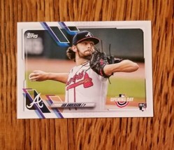 2021 Topps Opening Day Ian Anderson Rookie Rc #125 Atlanta Braves Free Shipping - £1.40 GBP