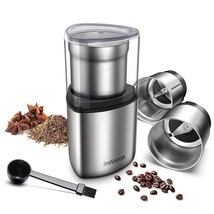 Coffee Grinder Electric, Herb Grinder, Spice Grinder Electric, Wet Grind... - £58.27 GBP