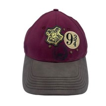 Harry Potter Platform 9 3/4 Maroon Leather Hat Wizarding World Universal Studios - £15.93 GBP