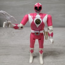 Bandai Mighty Power Rangers Auto Morphin Kimberly Pink 1993 With Gun Only - £15.73 GBP
