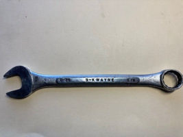Vintage S-K Wayne No. C-20 5/8&quot; 12-point Combination Wrench Made in USA - £3.90 GBP
