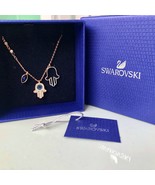 Authentic Swarovski Duo Hand Pendant Evil Eye Necklace Bracelet Bangle E... - £29.80 GBP+