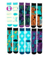 Men’s New Scooby Doo 6 Pair CREW SOCKS SIZE 8-12 Bioworld - $26.73 CAD