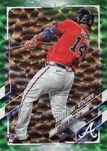 2021 Topps Update Green Foil #US295 Cristian Pache RC Rookie SN 332/499 ⚾ - £3.55 GBP