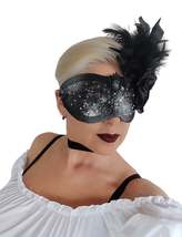 Mask Masquerade Carnival Cosplay Wedding Burlesque Eyemask Venetian Sexy 0072 - £46.50 GBP