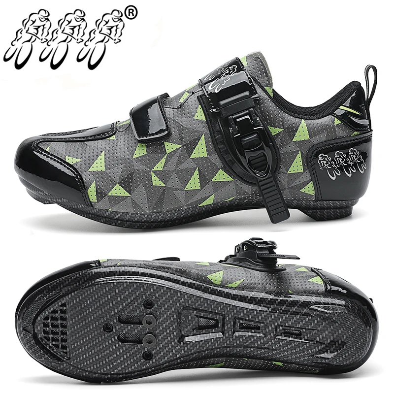 Road Cycling Shoes Men's Self-Loc MTB  Non-slip Mountain Bike  Shoes SPD Speed R - $191.22