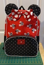 Disney Minnie Mouse 17&quot; Laptop Backpack Reflective &amp; Water Resistant  - £11.54 GBP