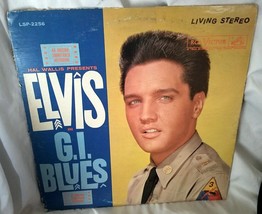 Elvis Presley G.I. Blues 1964 Stereo LP RCA Victor LSP-2256 - £33.54 GBP