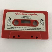 Walt Disney Storyteller Cassette Tape Pinocchio The Jungle Book Vintage 1977 - $15.20