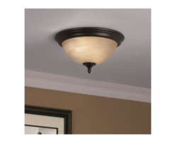 World Imports WI838688 Montpellier 2 Light Flush Mount Ceiling Fixture - €47,06 EUR