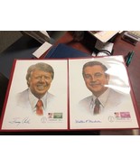 JIMMIE CARTER &amp; WALTER MONDALE INAUGURATION DAY FIRST DAY STAMP COVER 1977 - $135.38 CAD